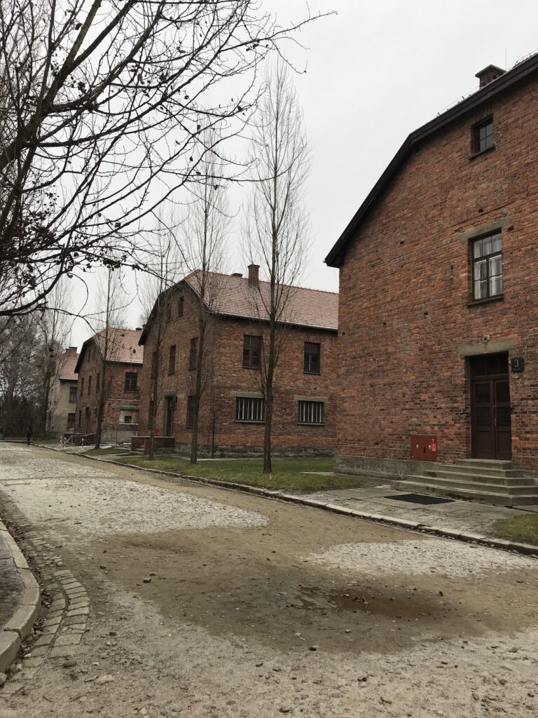 Barracks in Auschwitz Concentration Camp near Krakow, Poland