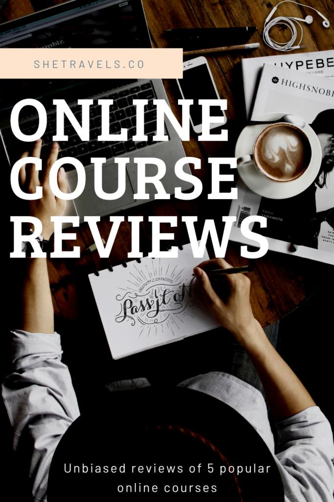 Online Course Reviews - unbiased reviews of 5 popular online courses
