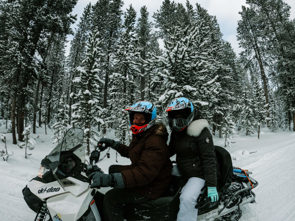 snowmobiling in Montana